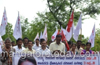 Kundapur : Huge rally to protest failure of cops to do justice in  Ratna Kottary case
